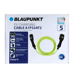 Blaupunkt Laadkabels & -Palen<1 Fase laadkabel voor type 2 elektrische auto 32A