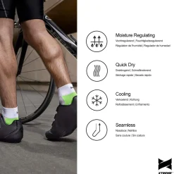 DAMES Xtreme Sokken|Sokken>9 paar - Quarter - Fietssokken