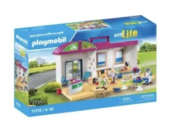 PLAYMOBIL® Bouwen & Constructie<Afhaalkliniek voor dieren 71715