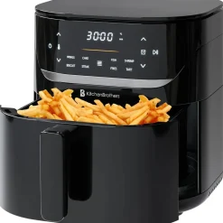 Kitchenbrothers Keukenapparaten>Airfryer – 5L – 1500W – Zwart
