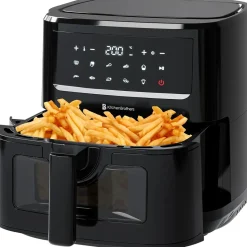 Kitchenbrothers Keukenapparaten>Airfryer XXL – 7,5L – Zwart