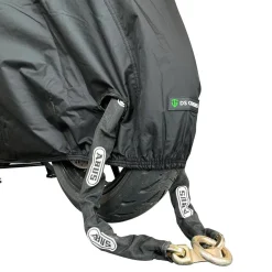 DS COVERS Autohoezen<ALFA Topcase outdoor motorhoes - L + venster