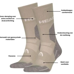 DAMES Head Sokken|Sokken>All Climates - 2 paar - Wandelsokken