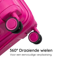 Blocktravel Koffers & Trolleys>Anti breuk PP handbagage S - TSA-slot - 38 - 43L