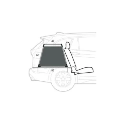 Lampa Autobenches & Accessoires<auto-hondenbench 60 x 85 x 86H cm