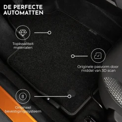 Kovvar Automatten>Automatten voor Volkswagen Amarok (2016-2023)