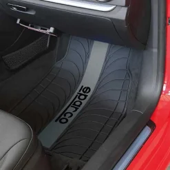 Sparco Automatten<Automatten Set Rubber - Grijs