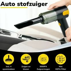 Dunlop Draagbare Stofzuigers<Auto Stofzuiger Draadloos 12V