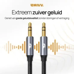 Drivv. Audio|Stekkers & Kabels>AUX Kabel 3.5mm - 2 Meter