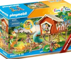 PLAYMOBIL® Bouwen & Constructie<Avonturen boomhut met glijbaan 71001