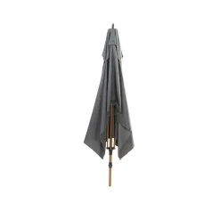 4 Seasons Parasols & Windschermen|Parasols & Windschermen<Azzurro 200x300 cm Stokparasol Donker Grijs