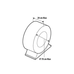 Lampa Levellers<Bandenbeschermer set van 2