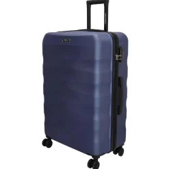 Beagles Originals Koffers & Trolleys<Beagles - Go Travel - Grote koffer 74cm Staalblauw