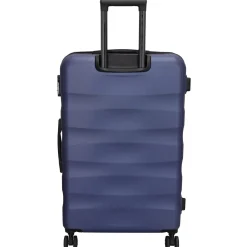 Beagles Originals Koffers & Trolleys<Beagles - Go Travel - Grote koffer 74cm Staalblauw