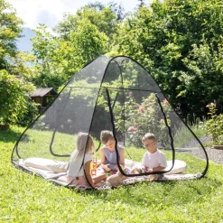 Deryan Muskietennetten & Klamboes>Bedtent Pop Up klamboe - 200x180cm - Zwart