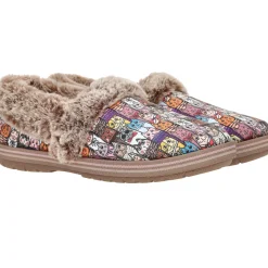 DAMES Skechers Pantoffels & Sloffen|Pantoffels & Sloffen>Bobs Too Cozy Chic Cat Pantoffels Dames