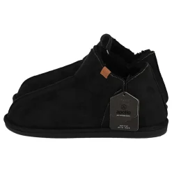 Apollo Pantoffels & Sloffen|Pantoffels & Sloffen<Boots Suede - Heren - Pantoffels Zwart