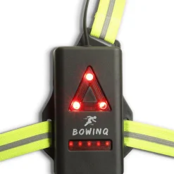 Bowinq Led-Vesten|Reflectie<Boston 500 - Borstlamp oplaadbaar Fluor Geel
