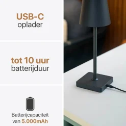 Brend Tafellampen>BR-2228 Draadloze Tafellamp - Dimbaar