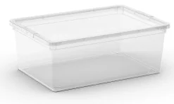 Kis Opbergmanden En- Kratten>C Opbergbox S - 11L - transparant