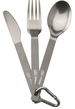 Esbit Bestek<Camping Bestek 3-delig - Titanium