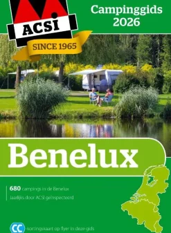 ACSI Kampeergidsen|Kampeergidsen<Campinggids Benelux 2026