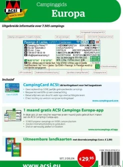 ACSI Kampeergidsen|Kampeergidsen<Campinggids Europa 2026