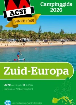 ACSI Kampeergidsen|Kampeergidsen<Campinggids Zuid-Europa 2026