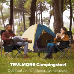 Trvlmore Campingstoelen>Campingstoel XL – Blauw