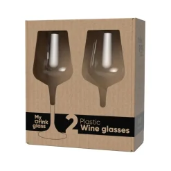 Mydrinkglass Bekers & Glazen<Camping wijnglazen – 2 stuks – onbreekbaar