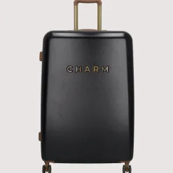 Charm London Koffers & Trolleys<Capetown - Grote koffer - 75cm - 95L - TSA-slot Zwart