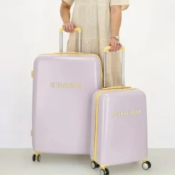 Charm London Koffers & Trolleys<Capetown - Kofferset 2-dlg - 75/55cm - TSA-slot Lila