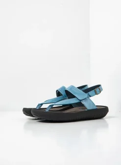 Wolky Sandalen & Slippers|Wandelsandalen<Cebu - Sandalen dames Azuur