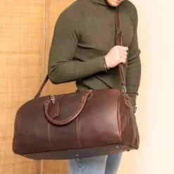 The Chesterfield Brand Rugzakken & Tassen<Chesterfield - William - Weekendtas Bruin