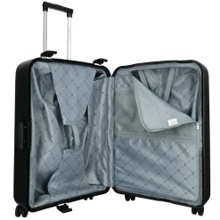 Enrico Benetti Koffers & Trolleys<Chicago - Grote koffer - 75cm - 96L Zwart