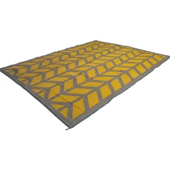 Bo-camp Tentaccessoires>Chill Mat Flaxton Geel L 270x200 cm