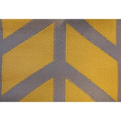 Bo-camp Tentaccessoires>Chill Mat Flaxton Geel L 270x200 cm