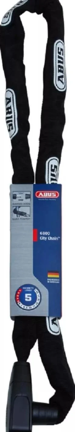 Abus Fietssloten>City Chain 6800 - Kettingslot 110 cm