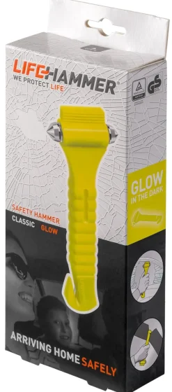 LifeHammer Noodhamers<Classic Glow - Veiligheidshamer