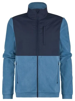 Human Nature Vesten|Fleeces<Clyde - Fleecevest heren Petrol
