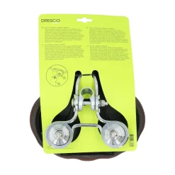 Dresco Fietszadels>Comfortabel unisex zadel voor transportfietsen