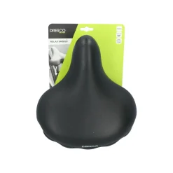 Dresco Fietszadels>Comfortabel unisex zadel voor transportfietsen
