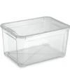 Kis Opbergmanden En- Kratten<C Opbergbox M - 18L - transparant