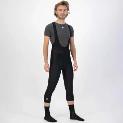Rogelli Fietsbroeken|Fietsbroeken<Core - Fietsbroek met Bretels - Heren Zwart