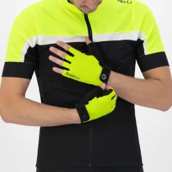 Rogelli Fietshandschoenen<Core - Fietshandschoenen Heren Fluor Geel