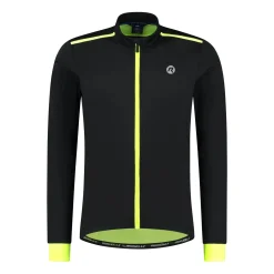 Rogelli Fietsjassen<Core - Fiets Winterjack Heren Zwart-Fluorgeel