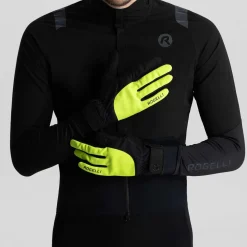Rogelli Fietshandschoenen<Core II - Fietshandschoenen Heren Fluor Geel