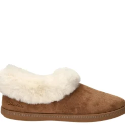 Skechers Pantoffels & Sloffen|Pantoffels & Sloffen<Cozy Campfire Winter Nights Pantoffels Dames Cognac