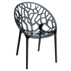 Garden Impressions Campingstoelen<Crystal 4st. zwarte Stoel