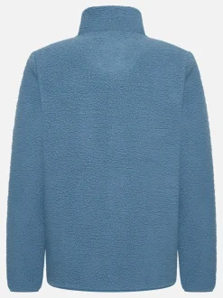 Human Nature Vesten|Fleeces<Custer - Fleecevest heren Staalblauw
